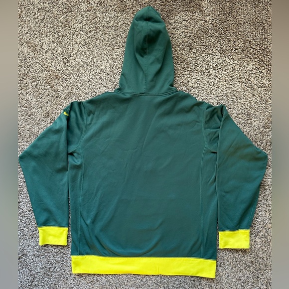 Oregon Ducks Nike Therma-Fit Hoodie Mens Size Large Y2K - Picture 2 of 11